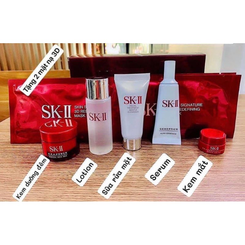 Bộ dưỡng da sk ii 5 món