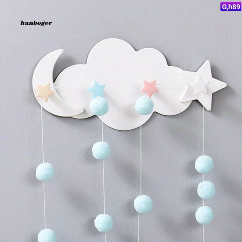 kệ dán tường thiết kế hình đám mây