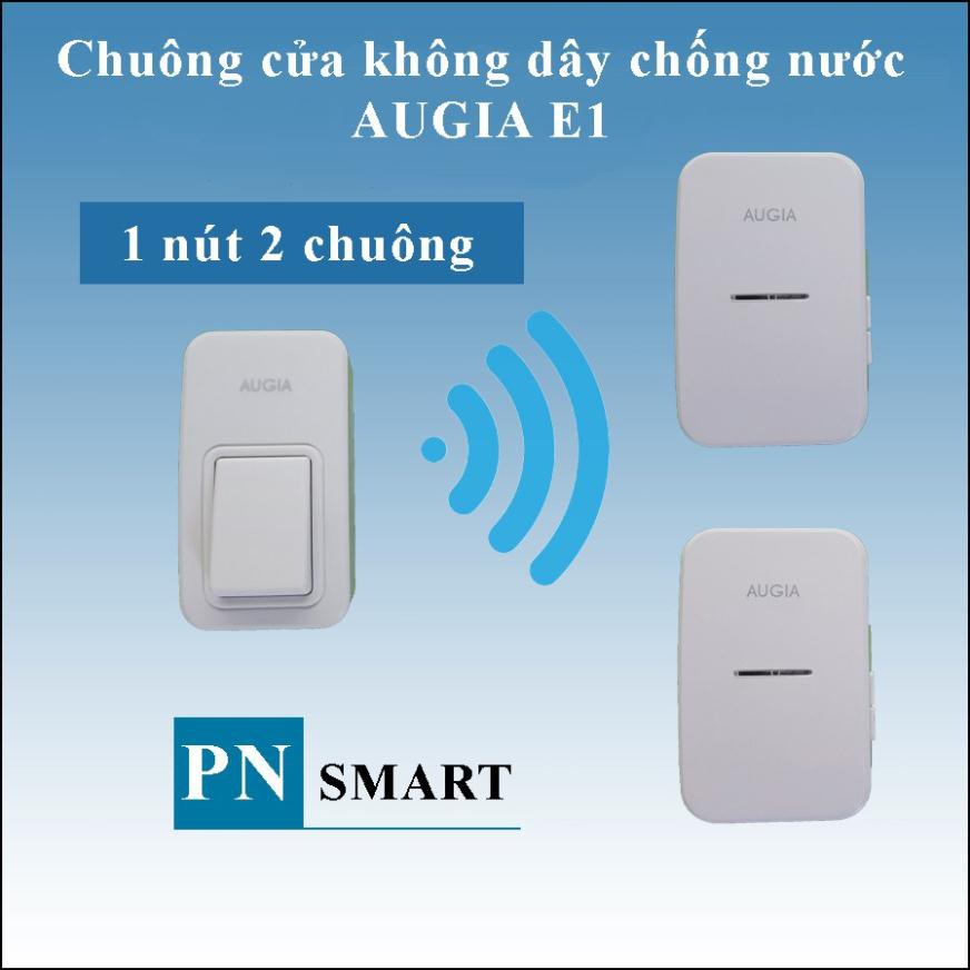 Chuông cửa không dây chống nước không dùng pin AUGIA E1