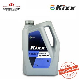 Nhớt cầu hộp số KIXX GEARTEC GL-5 85W 140 4L Goodyshop