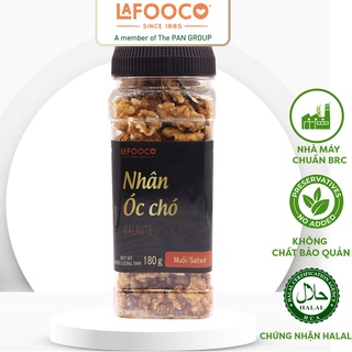 Nhân Óc Chó Mỹ Sấy Muối LAFOOCO 180g Salted Walnuts