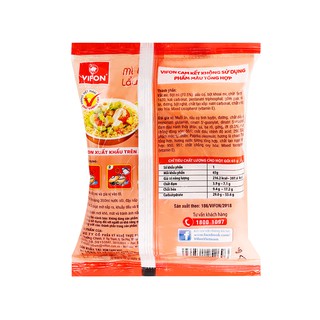 Mì Vifon Lẩu Thái Chay 65g combo 10 gói