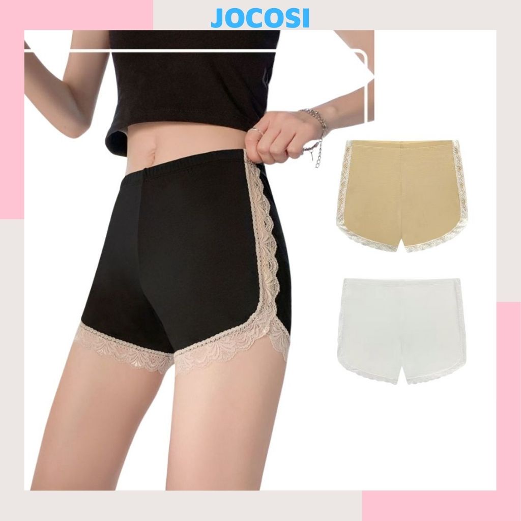 Quần mặc trong váy chống lộ, quần lót nữ bảo hộ ren viền tôn dáng sexy gợi cảm và quyến rũ JOCOSI V265