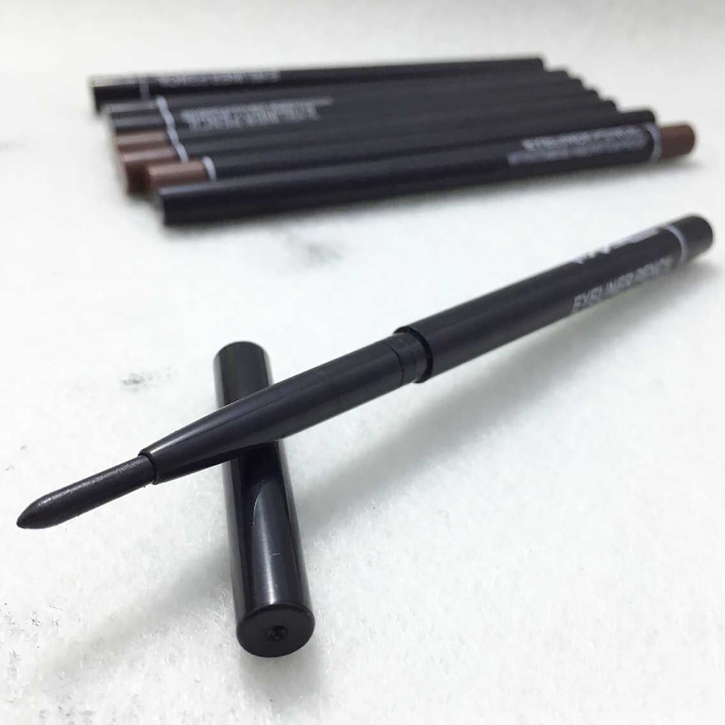 [Hàng mới về] Bút kẻ mắt/lông mày xoay tự động kháng nước bền màu không phai màu hiệu quả