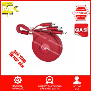 CÁP SẠC 3IN1 DÂY RÚT HOCO U50