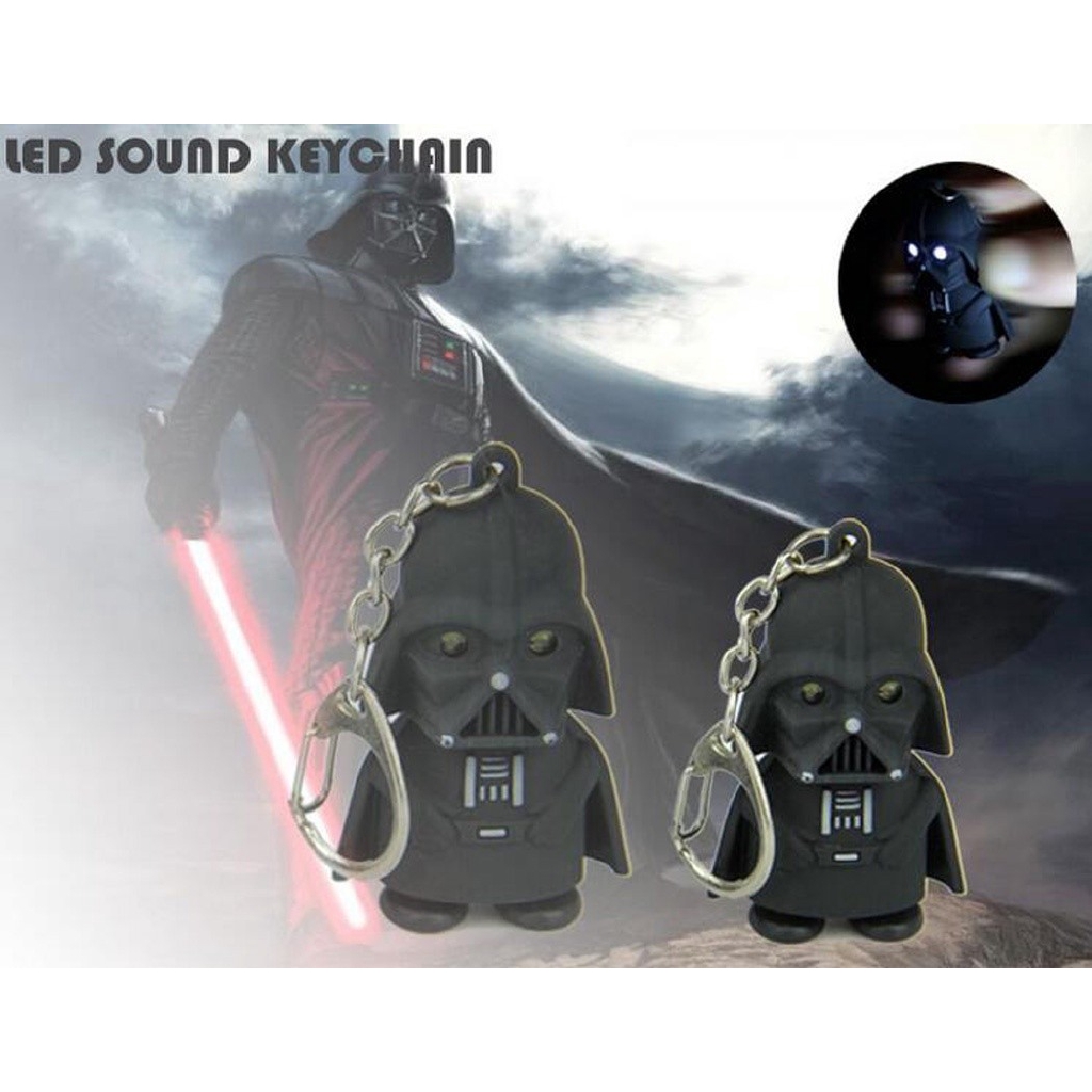 Móc Khóa Hình Tượng Darth Vader Có Đèn LED