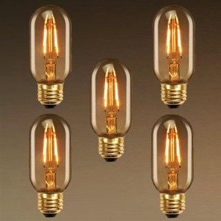 BÓNG LED EDISON THỦY TINH T45