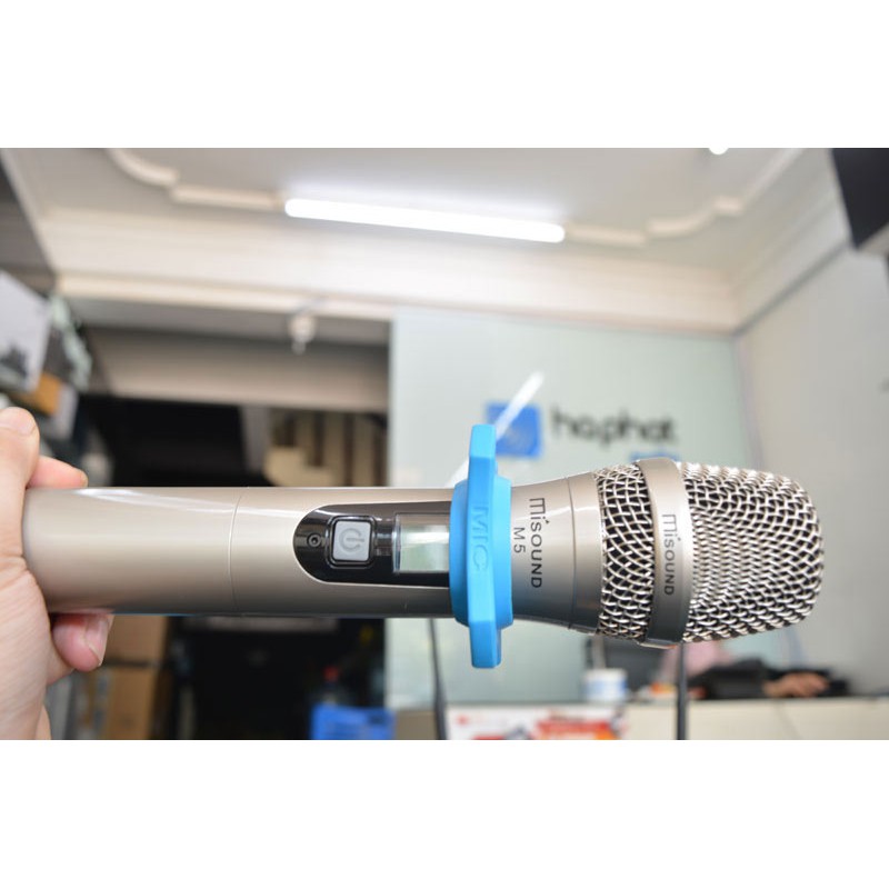 2 chống lăn micro SILICON dẻo MIC - micro karaoke