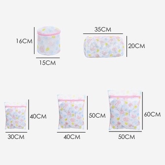 Set 5 Túi Lưới Giặt Đồ Đủ Kích Cỡ