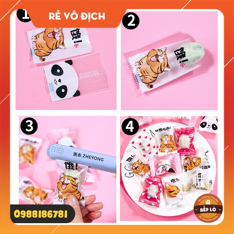 Túi đựng Kẹo Sữa Bánh Đồng Tiền Bánh Quy đủ mẫu SIÊU ĐẸP SIÊU DỄ THƯƠNG - set 100 túi