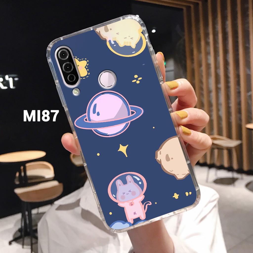 Ốp lưng VSmart Joy 3 dẻo trong in hình vũ trụ