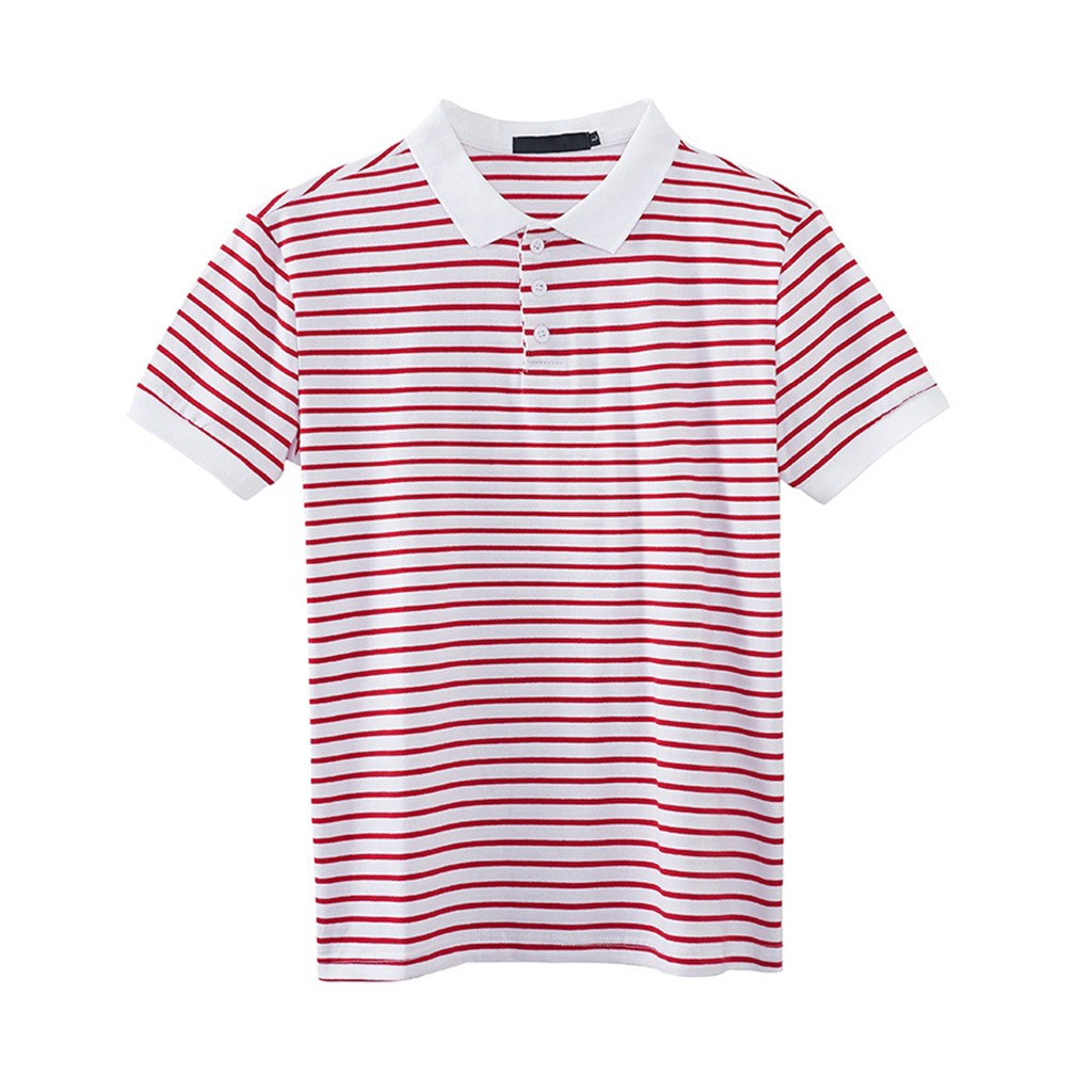 Áo thun Polo Nam Kẻ trơn, dáng Slimfit, chất thun cao cấp | BigBuy360 - bigbuy360.vn