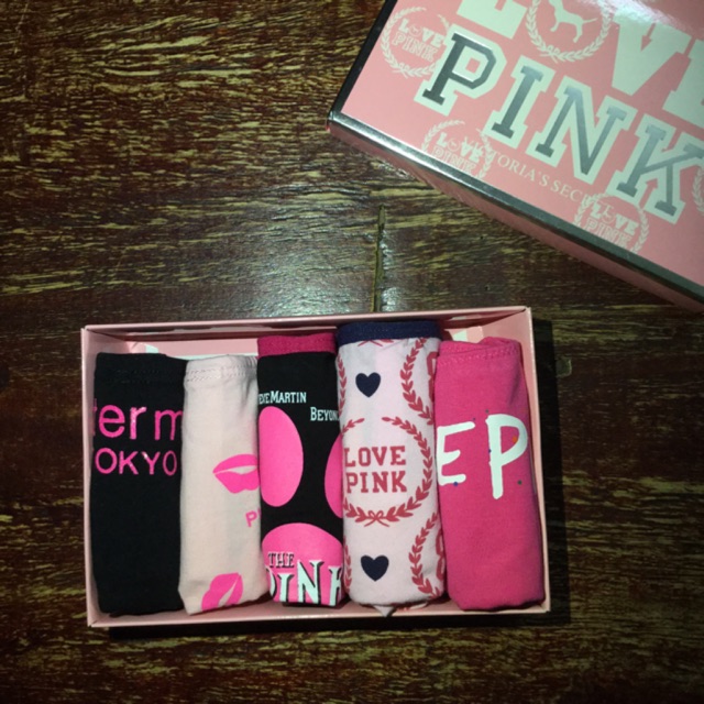 Set Quần lót/Quần chip Pink Victoria's Secret
