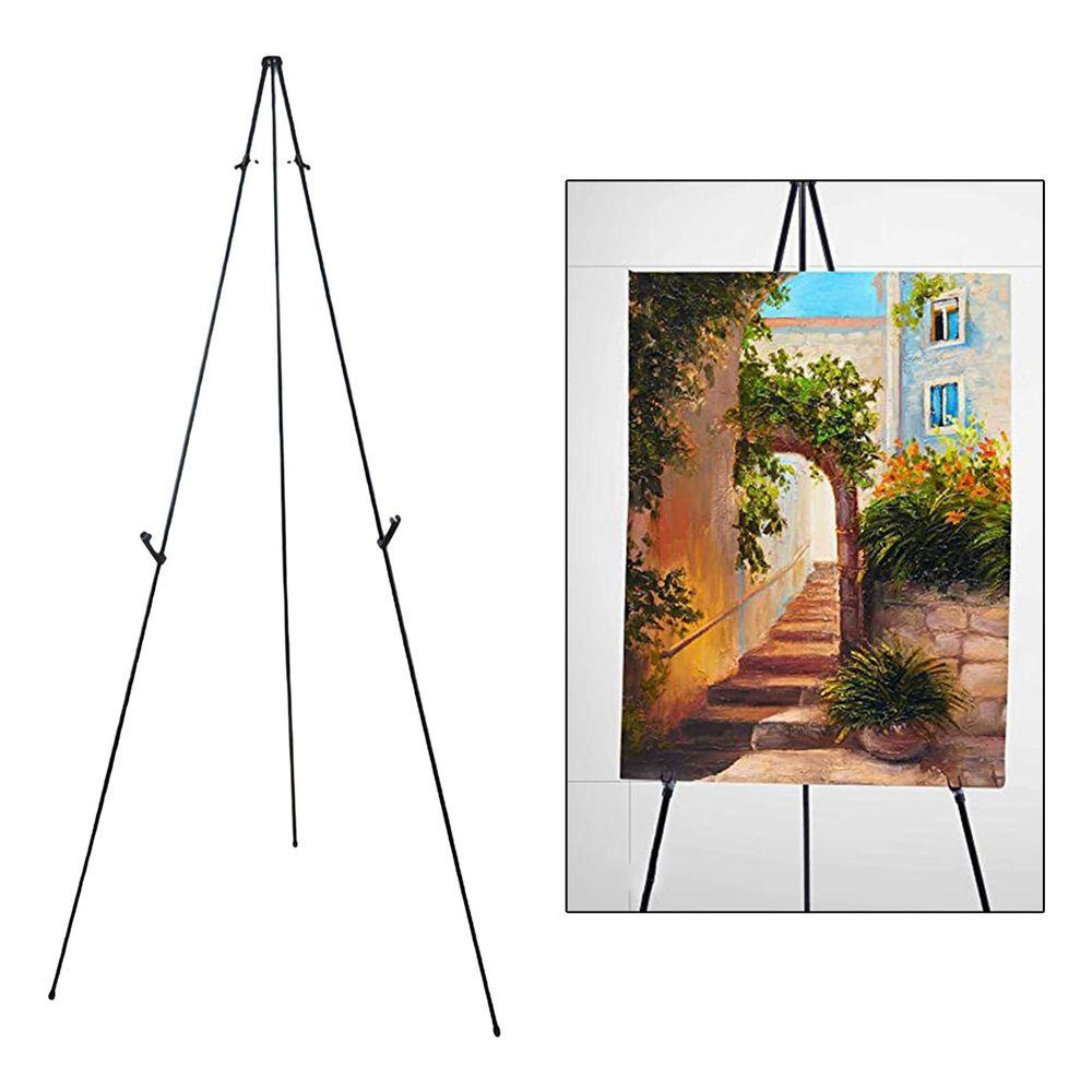 JARRED Giá Đỡ Ba Chân Bằng Kim Loại Có Thể Gấp Gọn Dùng Trưng Bày Nghệ Thuậ