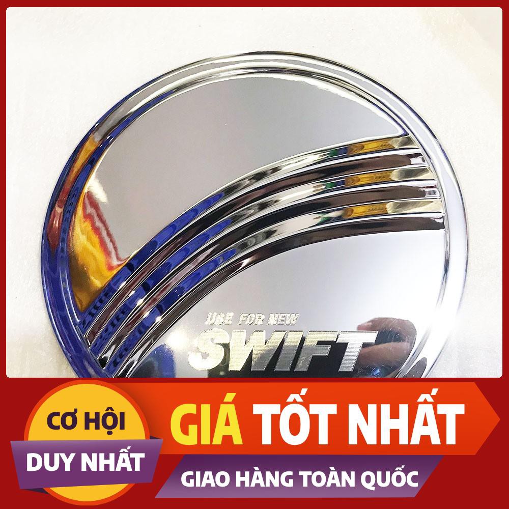Ốp Nắp Bình Xăng Xe Suzuki Swift 2019 mạ crom cao cấp