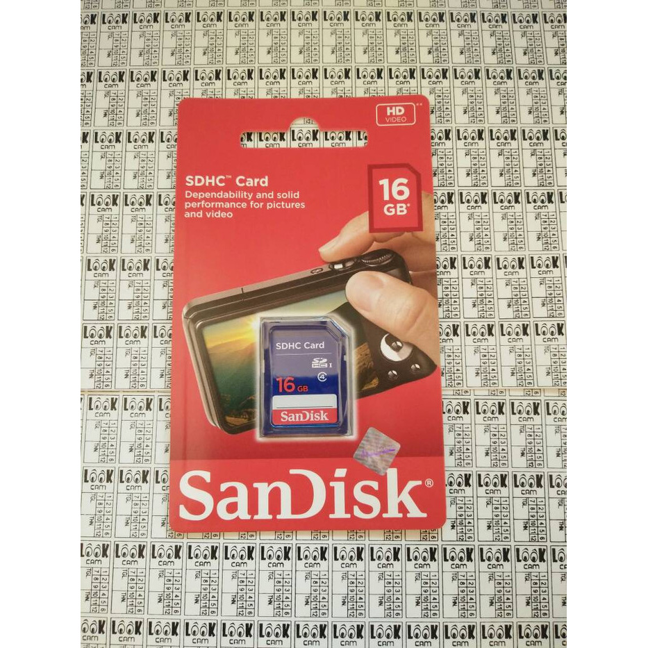 SANDISK Thẻ Nhớ Sdhc Sd 16gb Class4 Class 4 C4 | BigBuy360 - bigbuy360.vn