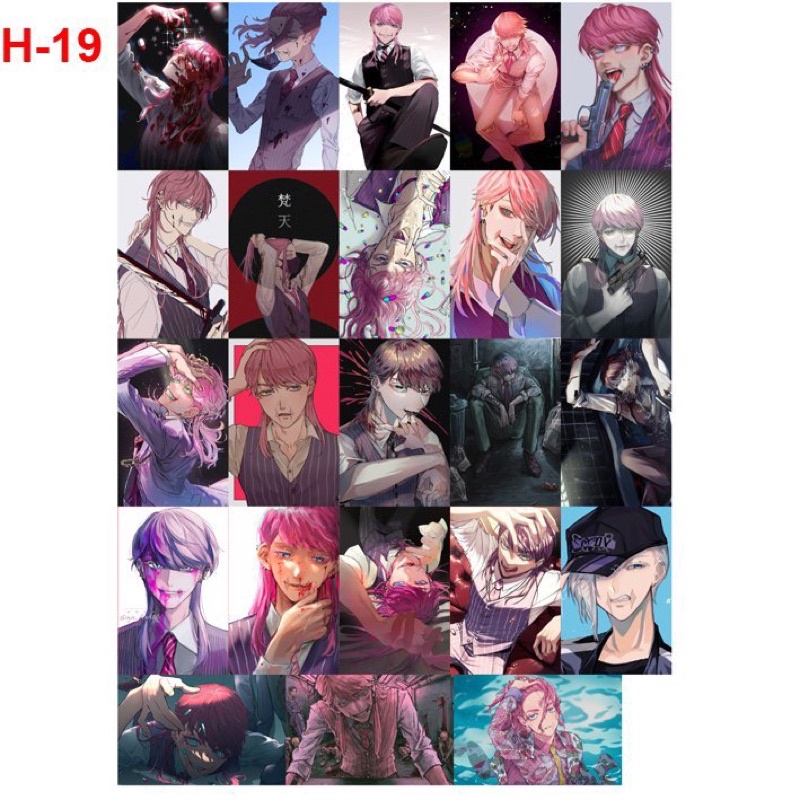 23 ảnh card tokyo revengers rindou haitani sanzu ép lụa khác nhau