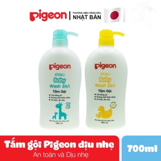 [NEW] Sữa tắm gội Pigeon cho bé không chưa Paraben