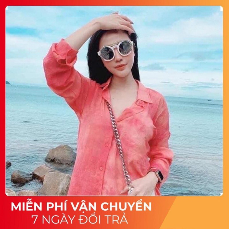 Sơ Mi Lụa Loang Cực Hot Về Hàng Chất lụa [ 𝐅𝐑𝐄𝐄 𝐒𝐇𝐈𝐏 ] Bao Mềm Đẹp Form Rộng hàng may kỹ Sỉ