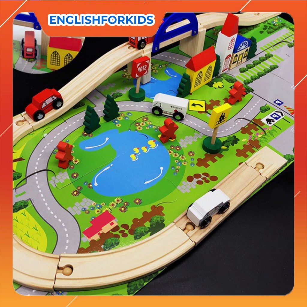 XẾP MÔ HÌNH CÔNG TRÌNH GIAO THÔNG THÀNH PHỐ RAIL OVERPASS