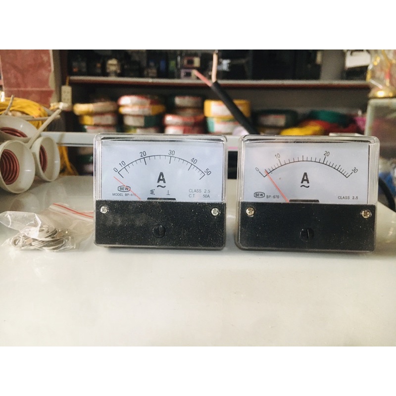 ĐỒNG HỒ Ampe kế xoay chiều BEW 30A,50A