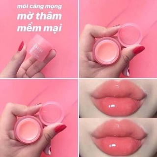 ( Mẫu mới)Mặt nạ môi LANEIGE Lip Sleeping Mask [ Berry] - Mini Size 3gr