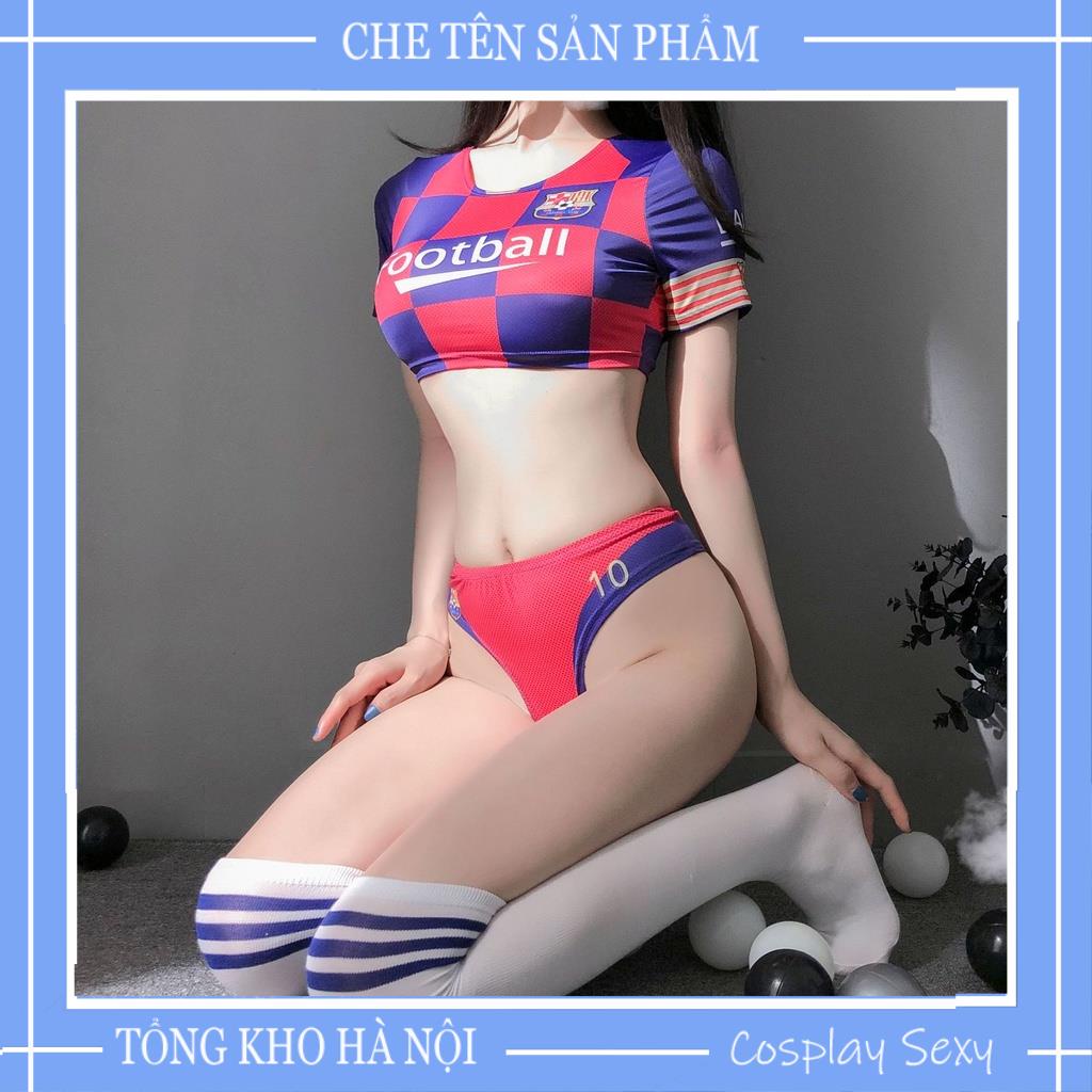 Cosplay Sexy Bóng Đá Basketball - Bộ Đồ Ngủ Cosplay Thể Thao Tiếp viên croptop gợi cảm sexy, Ivyshop | BigBuy360 - bigbuy360.vn