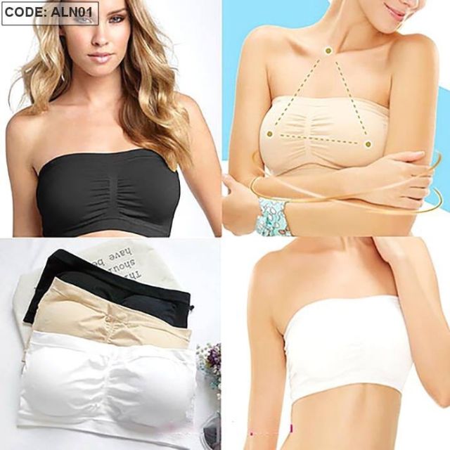 Áo bra ống  không dây  mền mại quyễn rũ