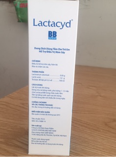 Dung dịch tắm gội lactacid bb