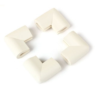 4Pcs Bumper Corner Protectors By Table Edge Baby Safety Beige