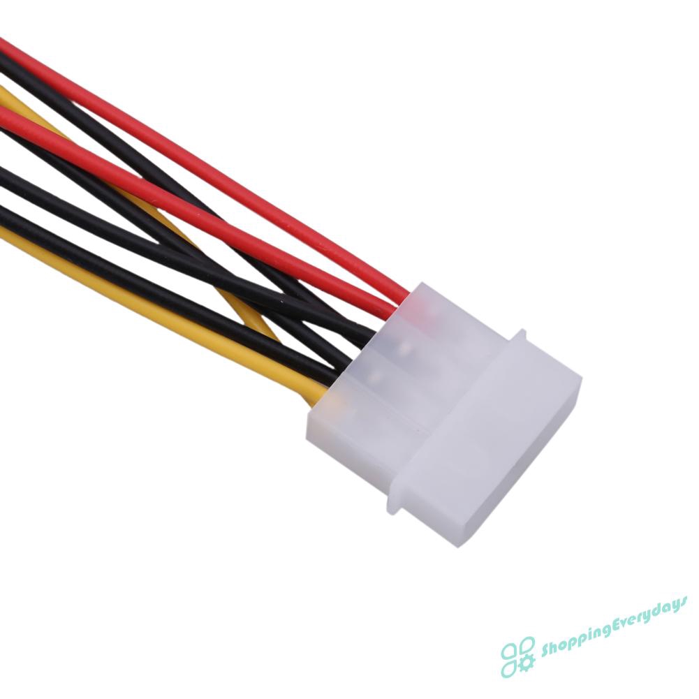 Dây Cáp Chuyển Đổi Từ Cổng 4pin Ide Sang 2 Cổng Sata Y