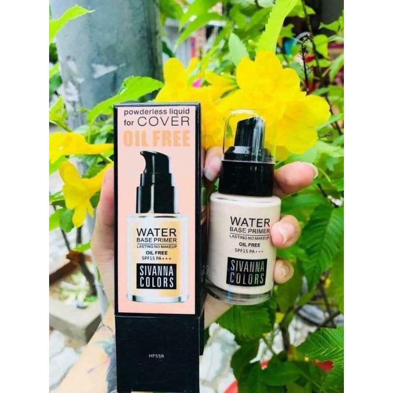 📌📌KEM NỀN SIVANNA COLORS WATER BASE PRIMER OIL FREE