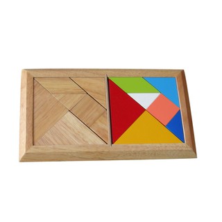Đồ chơi gỗ winwintoys - tangram, đôi - 61172