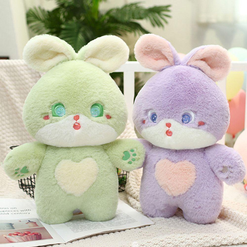 ANEMONE Thỏ Nhồi Bông Mềm Mại Dễ Thương Dùng Làm Quà Tặng