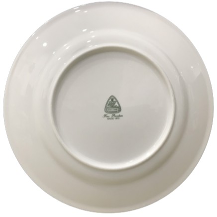 Đĩa Sứ Trắng Tròn 20cm Minh Long I - Dòng Jasmine