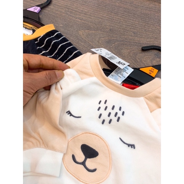 Bộ nỉ nhung ZY baby xuất xịn siêu đẹp