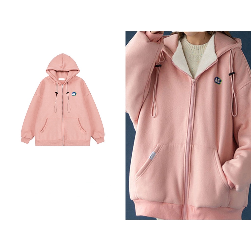 Áo Khoác Dáng Rộng Thiết Kế Mới 2021 Thời Trang Mùa Xuân Theo Phong Cách Hàn Quốc Cho Cả Nam Và Nữ