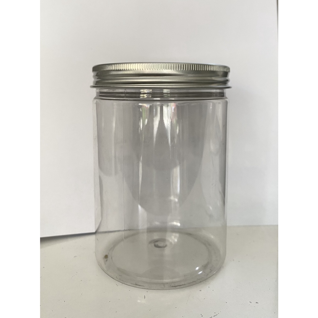 Hũ nhựa Pet trong 750ml nắp nhôm