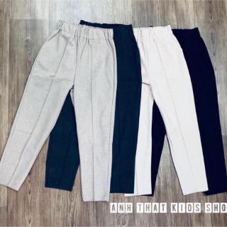 QUẦN BAGGY DẠ GÂN NỔI(Chất Umi Cao Cấp)