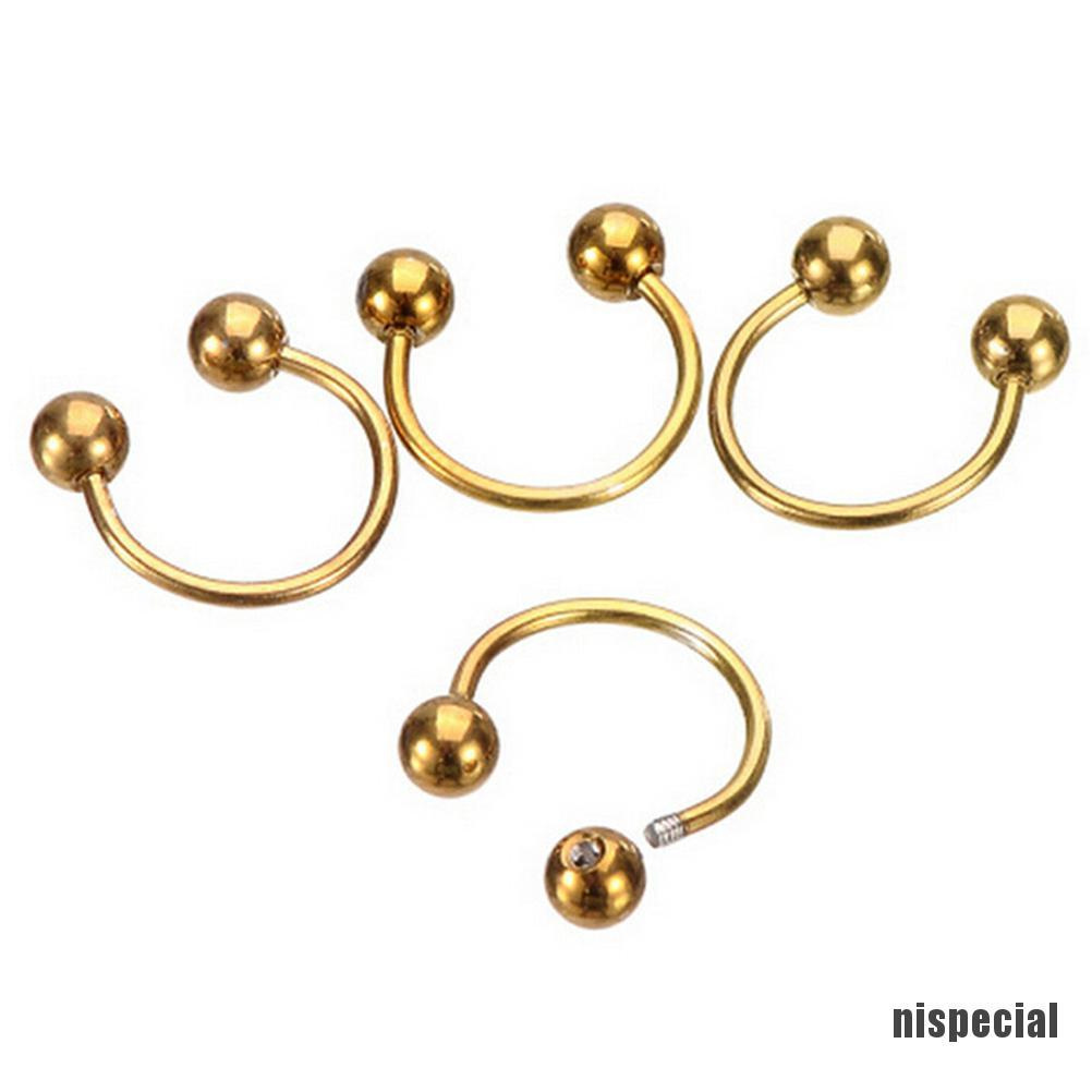 1 Khuyên Mũi / Môi / Tai / Mũi Thời Trang Cá Tính