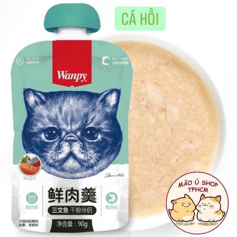 WANPY SÚP THƯỞNG CÓ NẮP VẶN 90G (COMBO 10BỊCH)