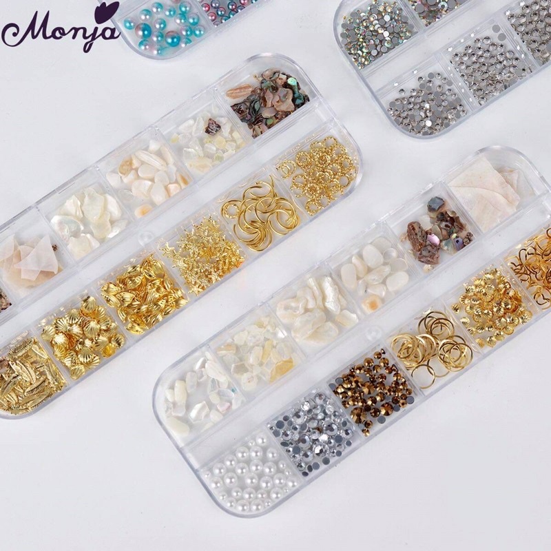 Khay cham dài mix xà cừ sỏi siêu đẹp