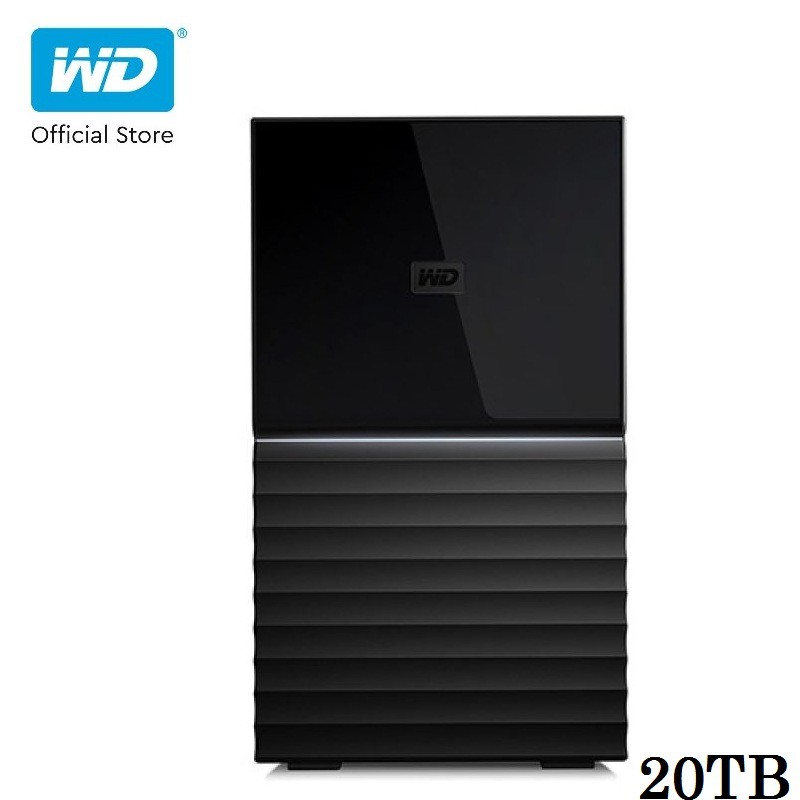 Ổ Cứng để bàn HDD Western Digital WD My Book Duo 20TB- 3.5&quot; 2 khay- WDBFBE0200JBK
