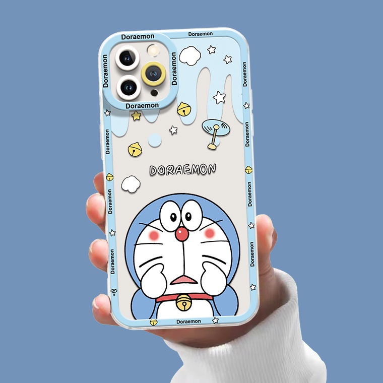 Ốp Điện Thoại TPU Mềm Trong Suốt Chống Sốc In Họa Tiết Hoạt Hình Cho IPhone 14 13 12 Pro X XR XS Max 6 6S 7 8 Plus