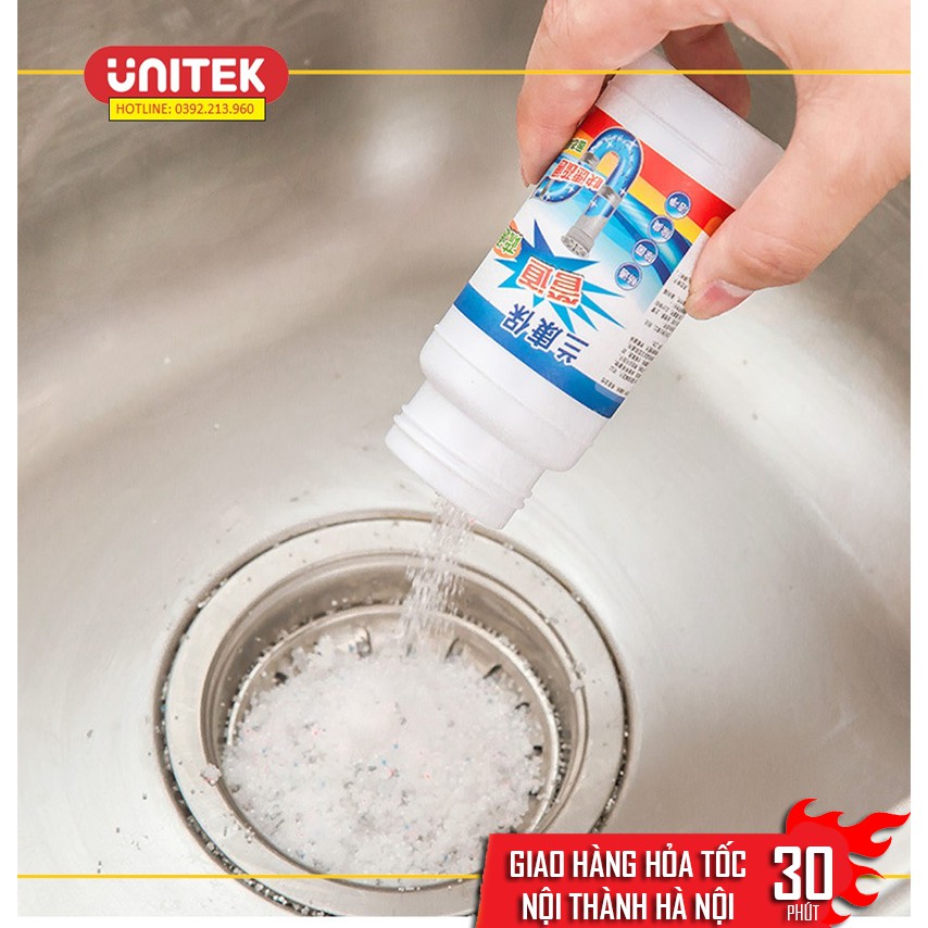 Bột Thông Ống Nước Siêu Mạnh Đa Năng LKB 110ML