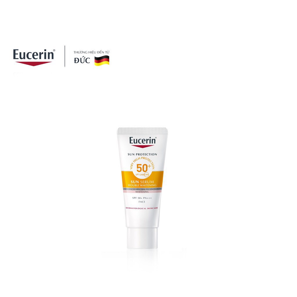 Minisize Eucerin Tinh Chất Chống Nắng Giúp Dưỡng Trắng Da EucerinSun Serum Double Whitening SPF 50+ 7ml