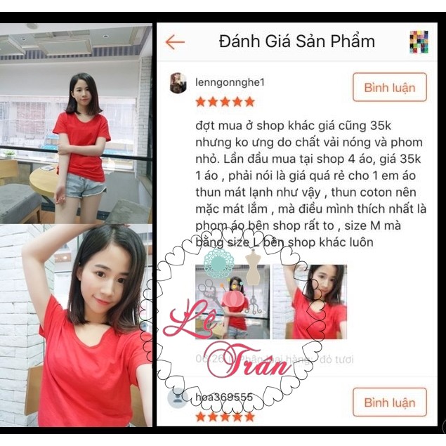 [FREESHIP50K] ÁO THUN TRƠN ĐEN TRẮNG CỔ TRÒN - CỔ TIM