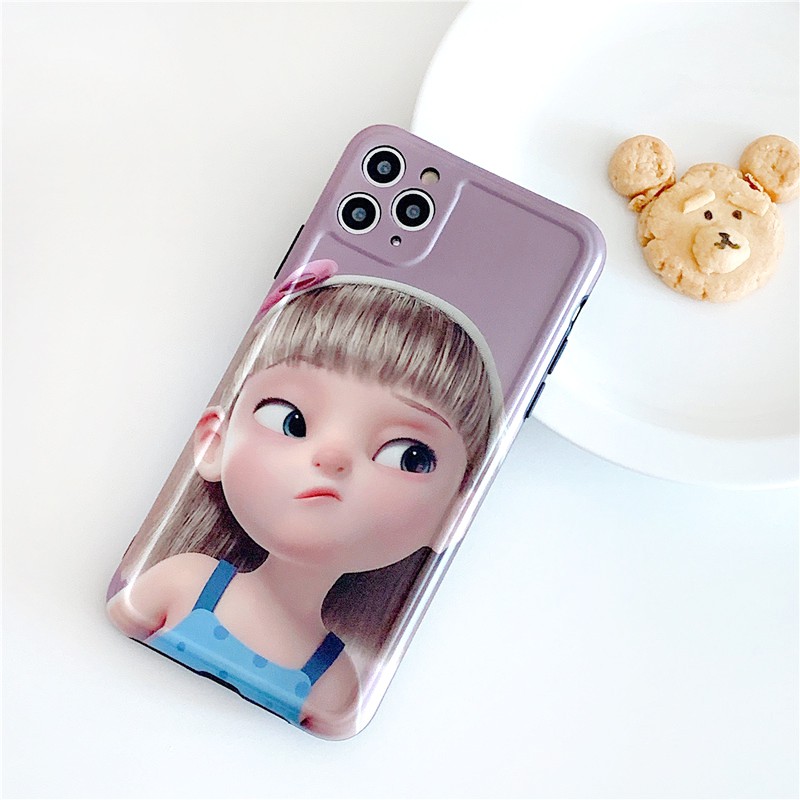 Ốp lưng iphone Baby IMD viển nổi cạnh cong 5/5s/6/6plus/6s/6splus/7/7plus/8/8plus/x/xr/xs/11/12/pro/max/plus/promax | BigBuy360 - bigbuy360.vn