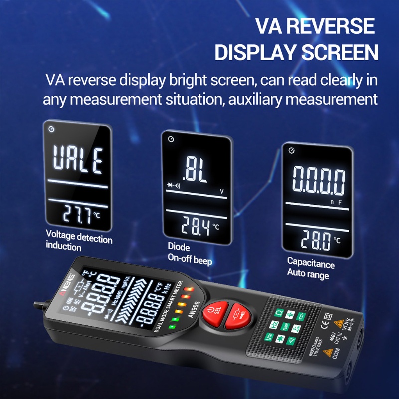 Đồng Hồ Vạn Năng Kỹ Thuật Số Đếm 6000 Counts AC Tự Động Chuyên Nghiệp