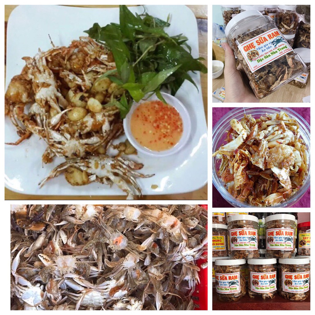 GHẸ SỮA RAM ME NHA TRANG Hũ to như hình 200gr